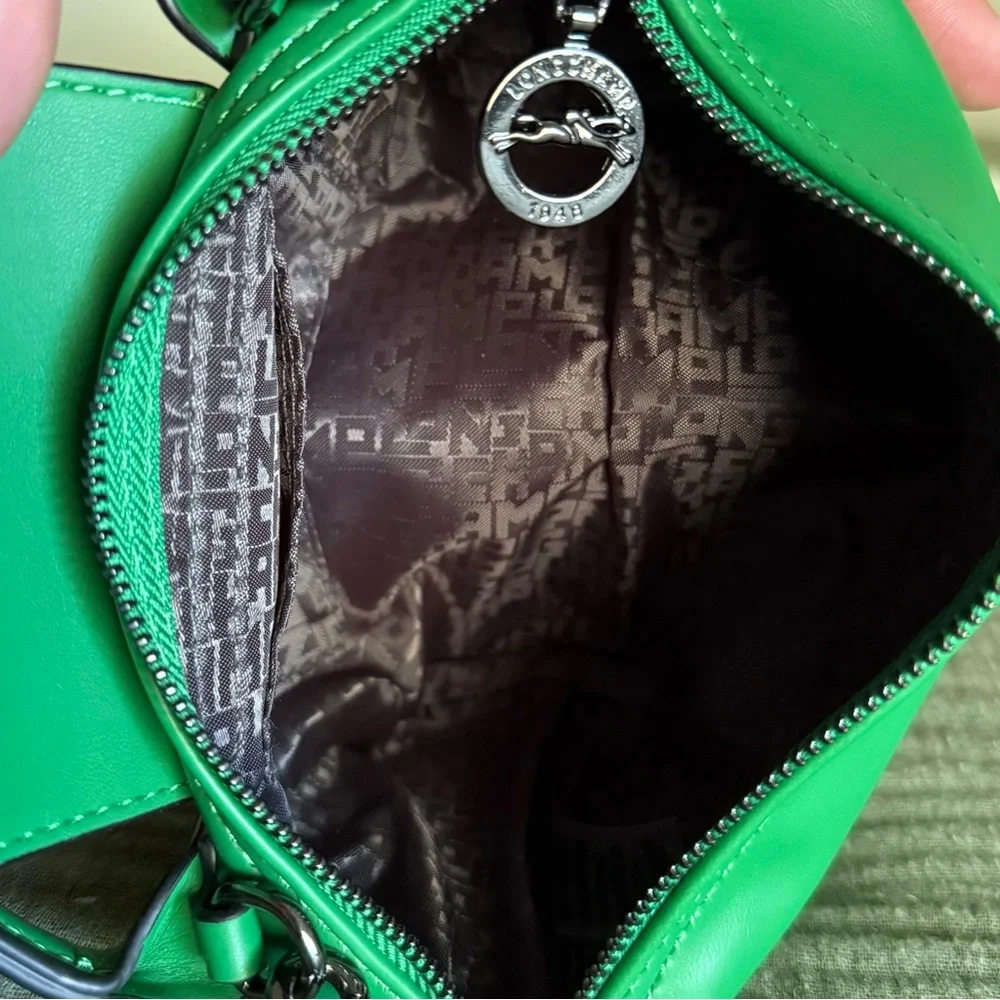 Longchamp LE PLIAGE XTRA XS POUCH in Green 🍀 - Picture 9 of 11